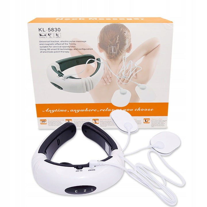 MASSAGER NECK ELECTROSTIMULATOR TENS EMS 2IN1