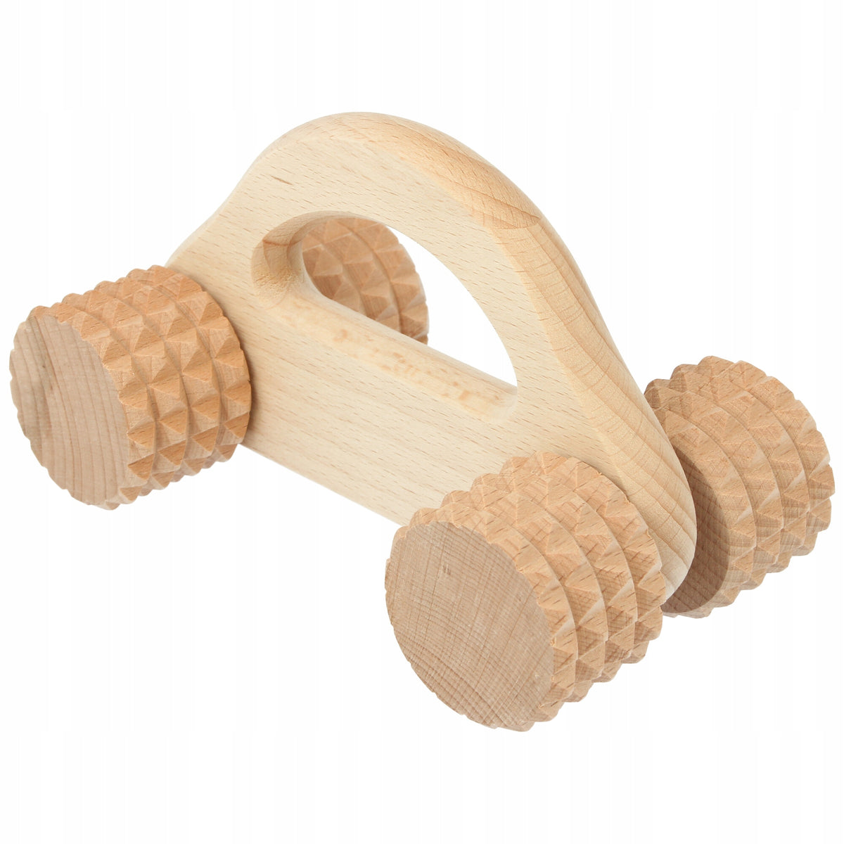 MASSAGER WOODEN ROLLER FOR MASSAGE TOY CAR PHYSIOTHERAPY ECO