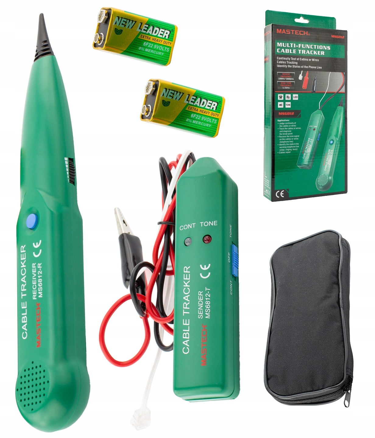 MASTECH MS6812 CABLE PAIR FINDER