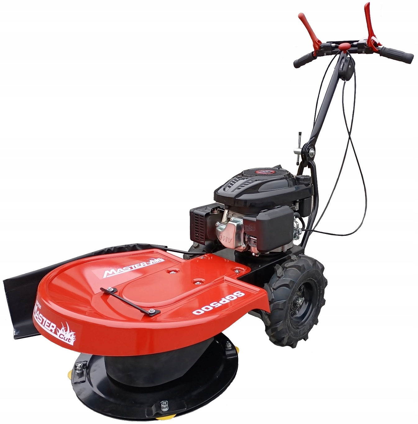 MASTERCUT SGP500 PETROL MOWER ROTARY DRUM GRASS BUSHES Basket capacity 0 l