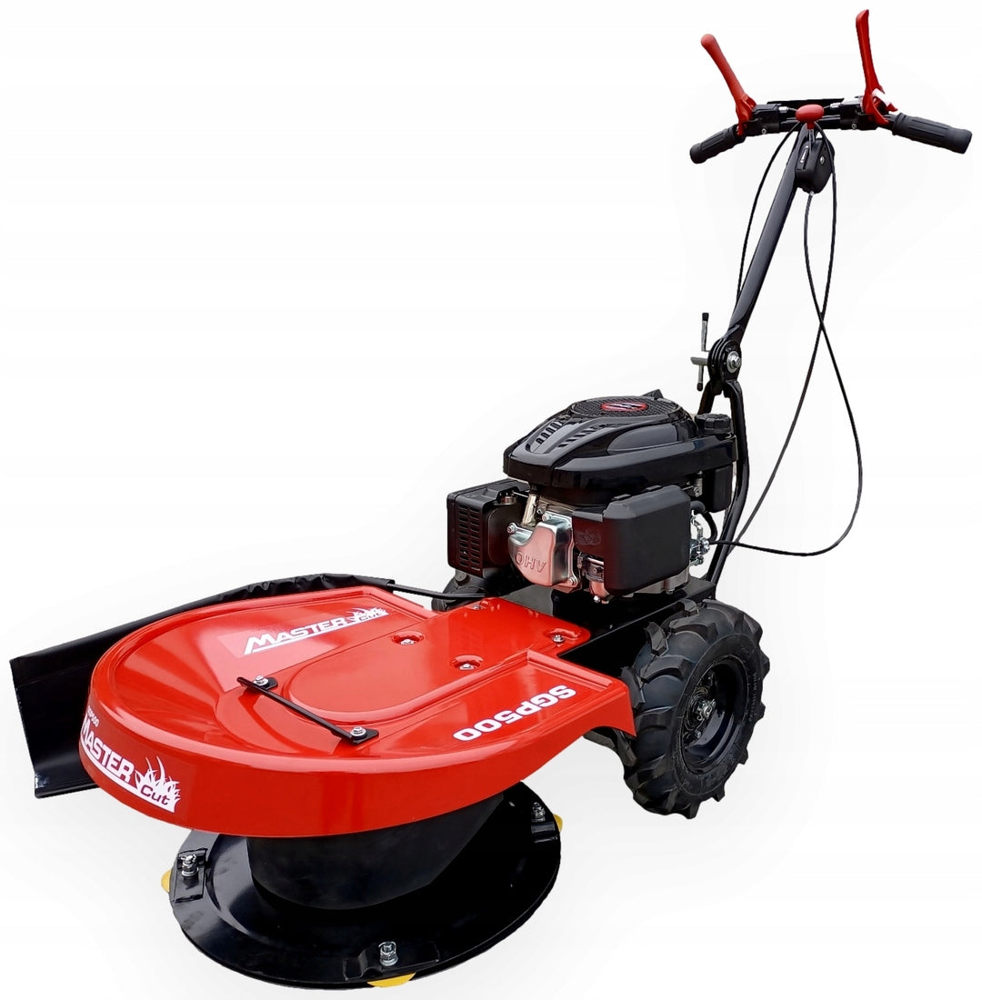 MASTERCUT SGP500 PETROL MOWER ROTARY DRUM GRASS BUSHES