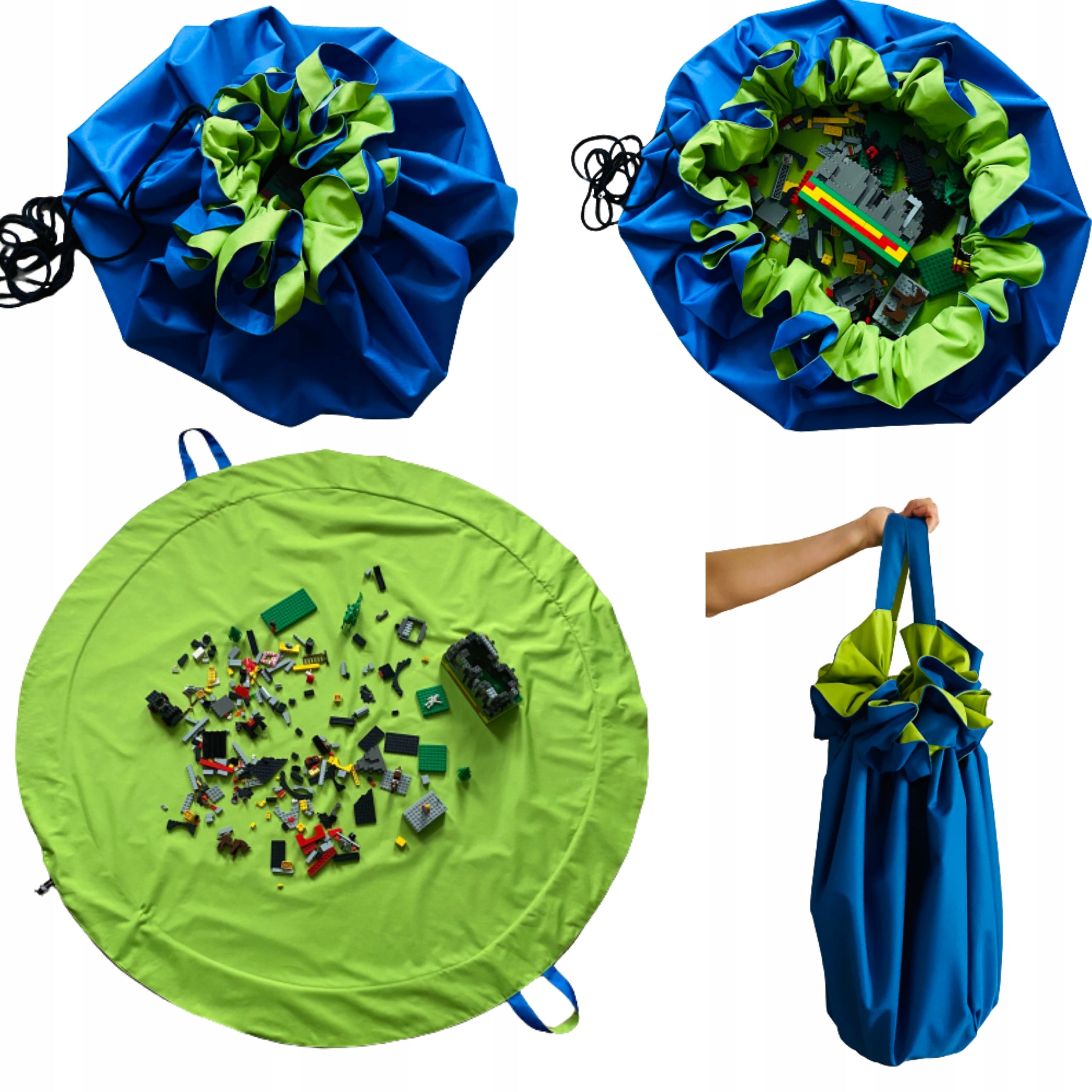 MAT + BAG FOR BLOCKS FOR A CHILD 150CM