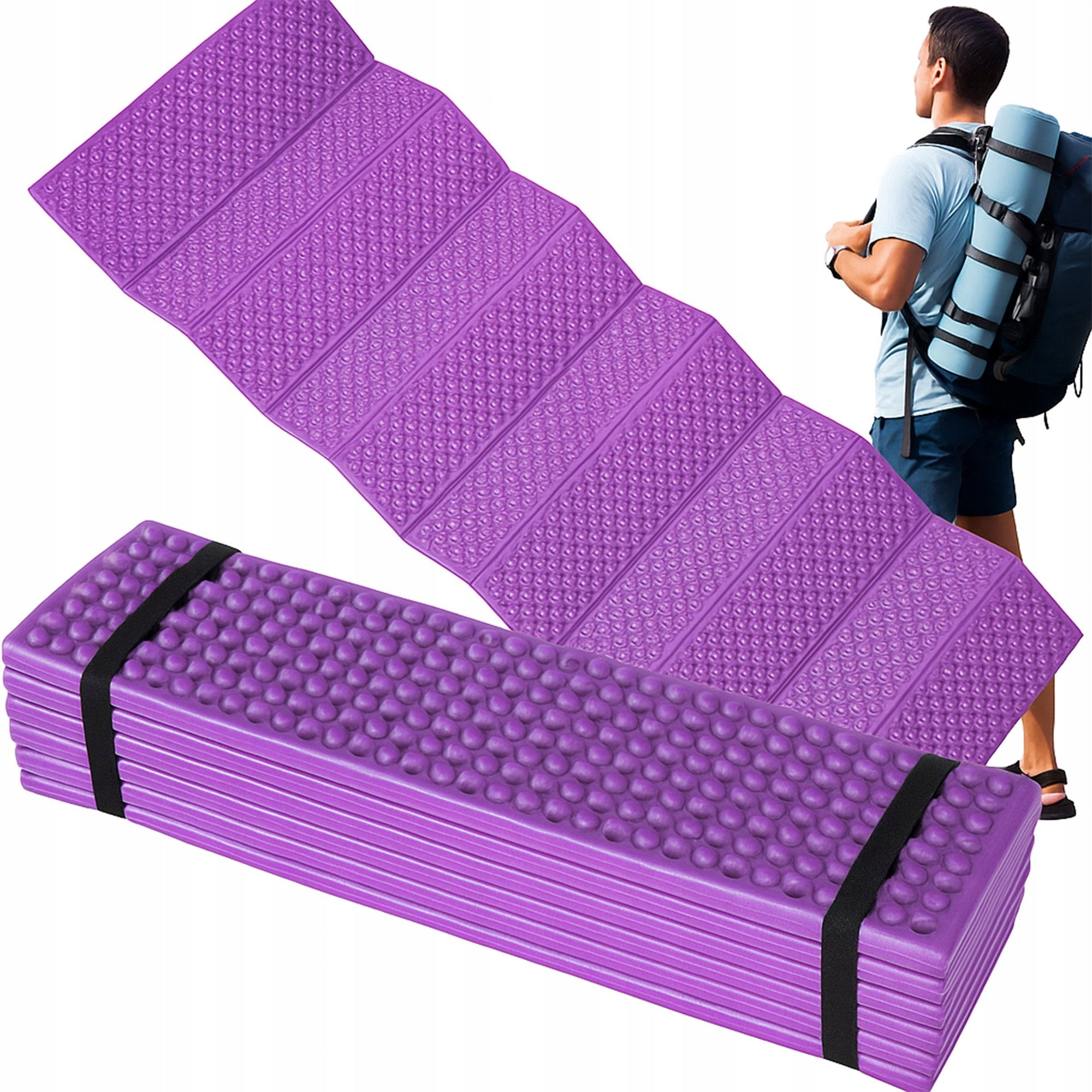 MAT FOLDING TOURIST MILITARY EXERCISE MAT FOR TENT 180CM Model #9335