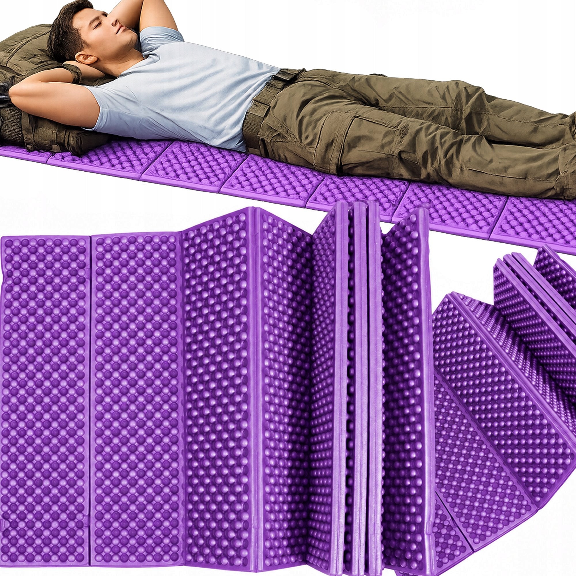 MAT FOLDING TOURIST MILITARY EXERCISE MAT FOR TENT 180CM