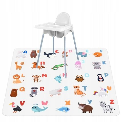 MAT UNDER THE HIGH CHAIR 134 6 CM WATERPROOF FOR ORGANIZATION Packaging status original