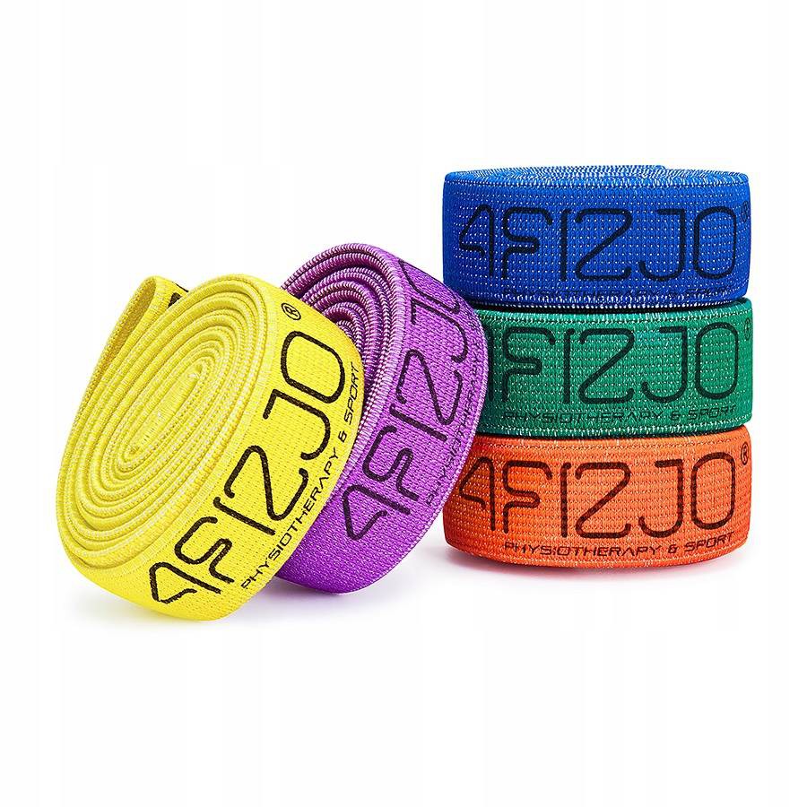 MATERIAL RESISTANCE TAPE 4FIZJO Flex Band long 210cm 7-13 kg Green Brand 4FIZJO