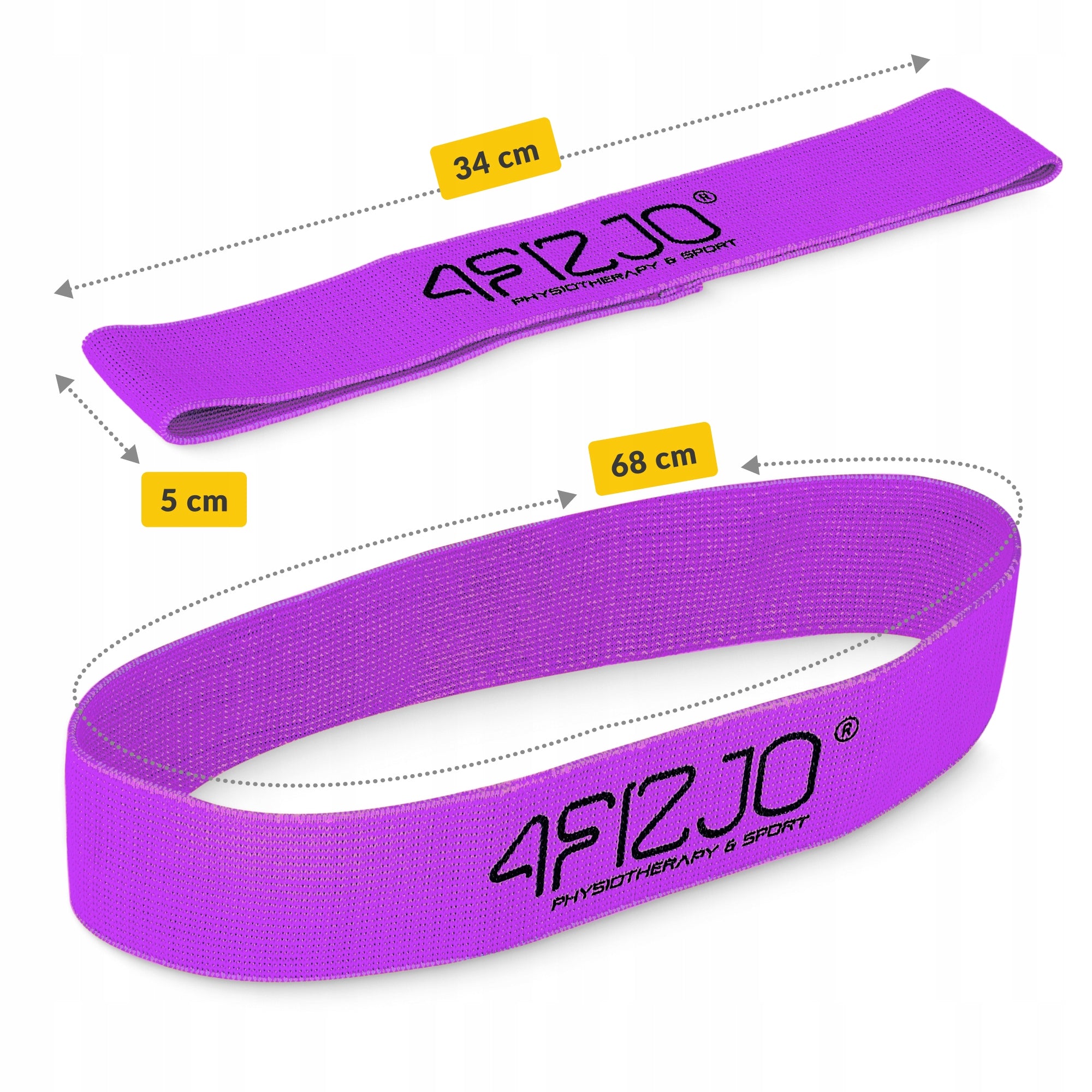 MATERIAL RUBBER FLEX BAND MINI FOR EXERCISE FITNESS PILATES RESISTANCE 16-22 kg Color pink