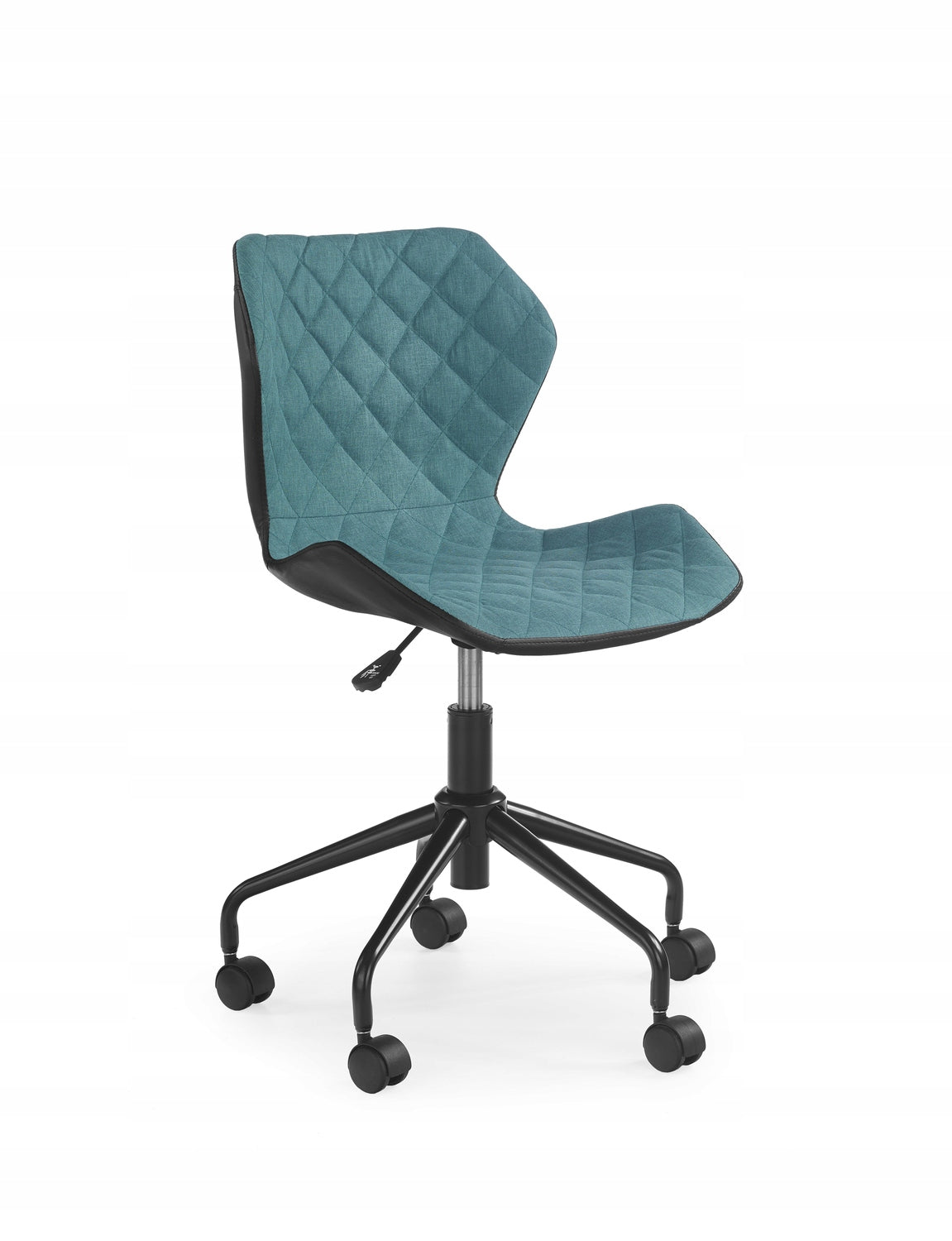 MATRIX SWIVEL CHAIR TURQUOISE BLACK YOUTH DESK CHAIR