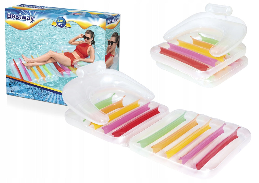 MATTRESS INFLATABLE BEACH SWIMMING CHAIR BESTWAY