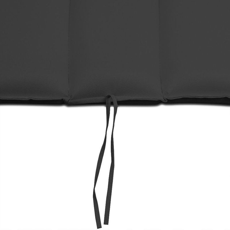 MATTRESS PILLOW FOR SUN LOUNGER 177x58x7cm GREY Pillow length 177 cm