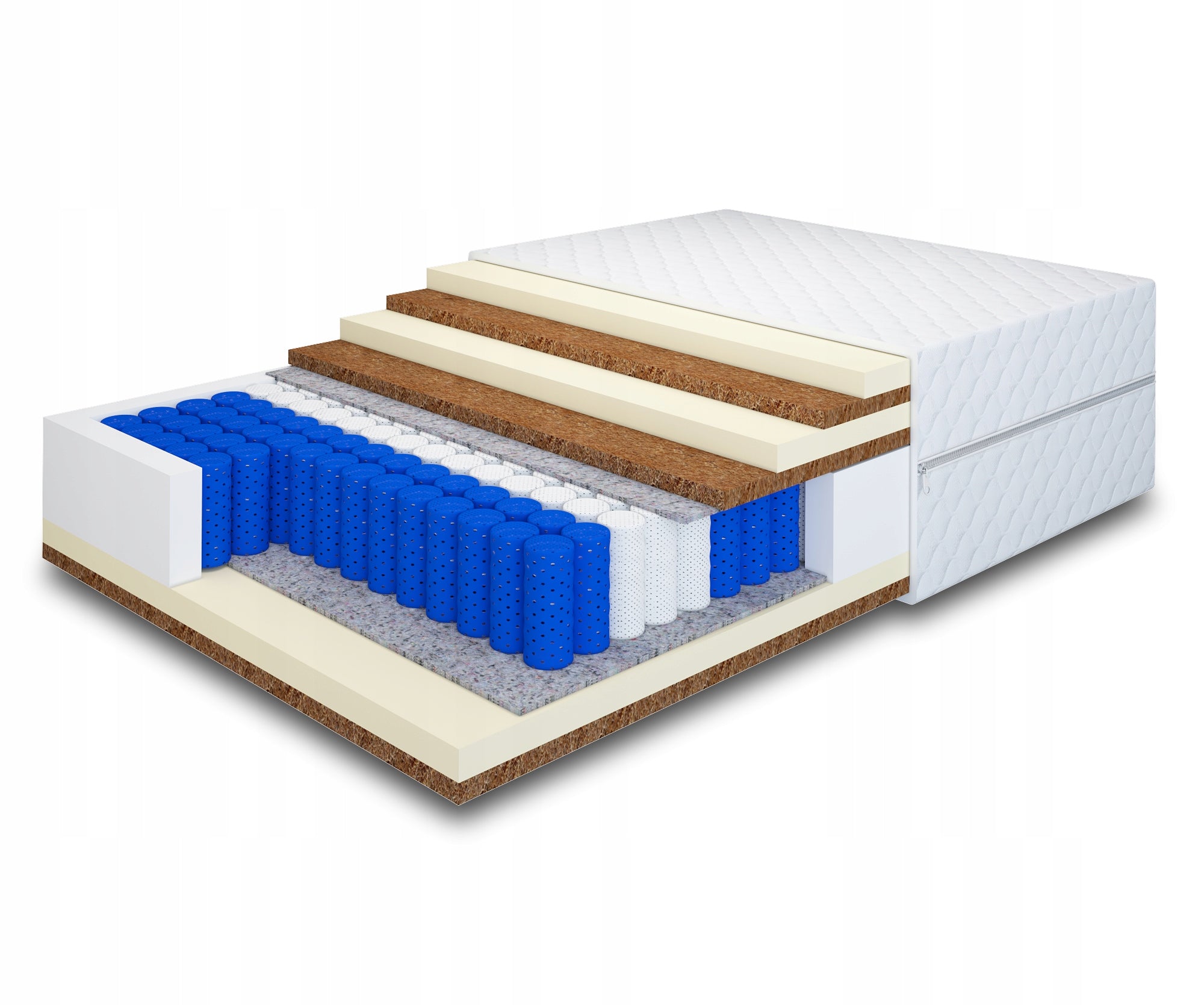 MATTRESS POCKET T30 COCOHARD TENCEL HARD 3XCOCONUT H4/H5 140X200 UNROLLED