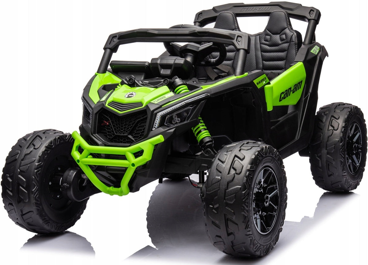 MAVERICK BUGGY 4x4 800 W- 24V 9ah, LEATHER, EVA, Bluetooth Rechargeable Car Color beige blue green yellow