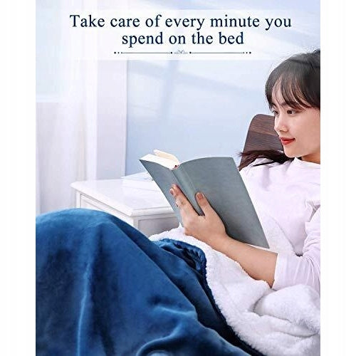 MAX KARE HEATING BLANKET 130x180cm BLUE Medical device no