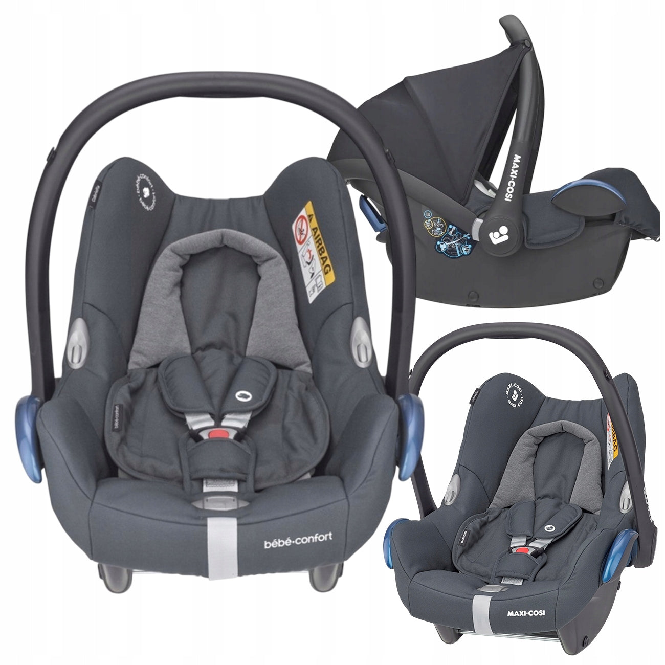 MAXI-COSI COSI CABRIOFIX 0 – 13 KG GRAPHITE CAR SEAT