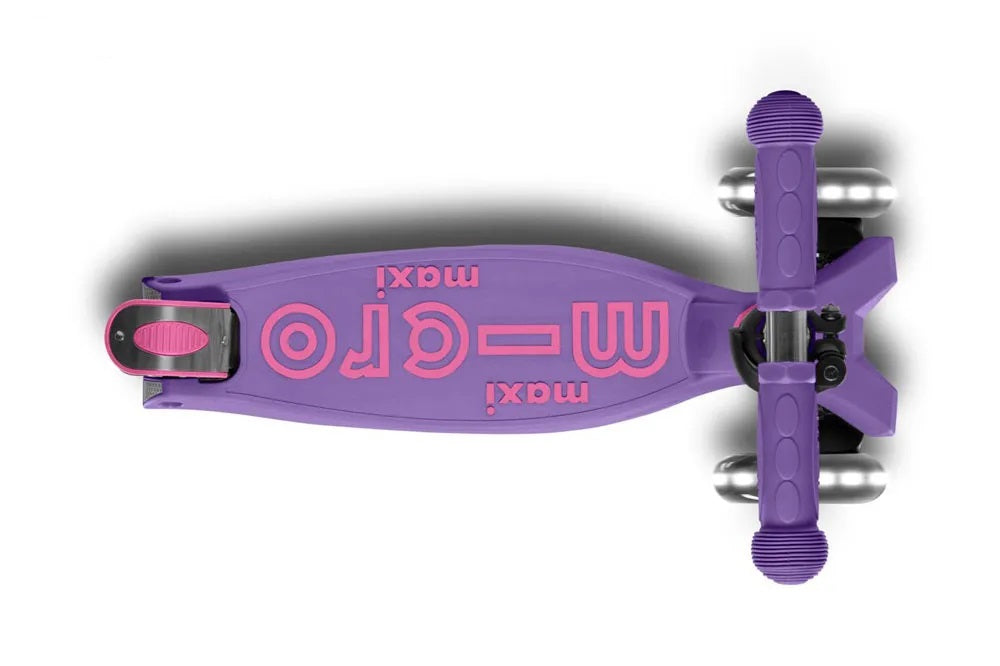 MAXI SCOOTER MICRO DELUXE LED PURPLE FOLDABLE MMD100 Number of wheels 3