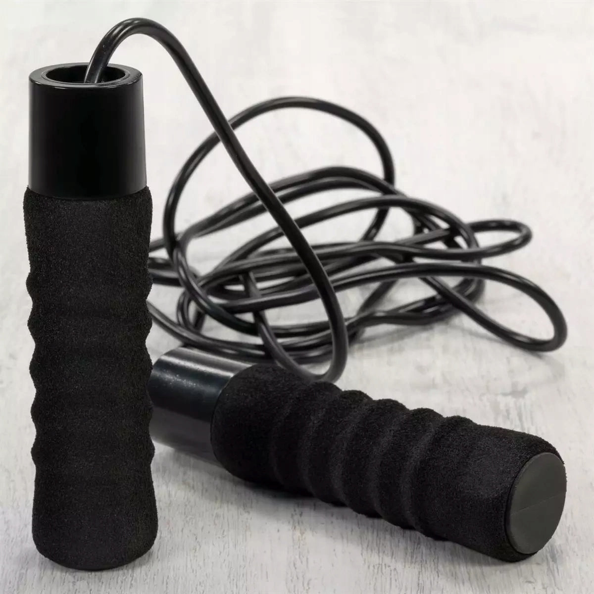 MAXXIVA JUMP ROPE FOR CROSSFIT TRAINING MMA FITNES 280CM ADJUSTABLE TRAINING Color black