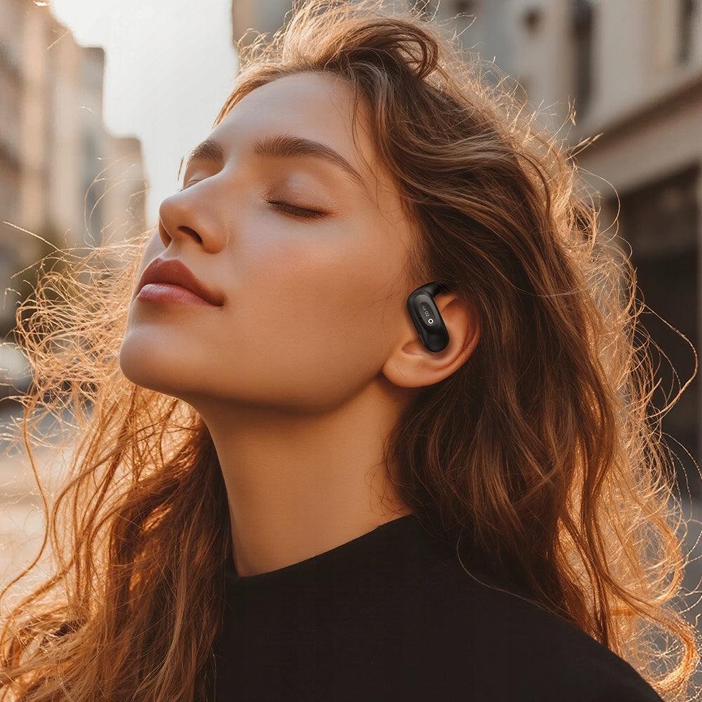 MCDODO BLUETOOTH 5.4 WIRELESS EARBUDS WITH CLIP CASE MICROPHONE Packaging status original