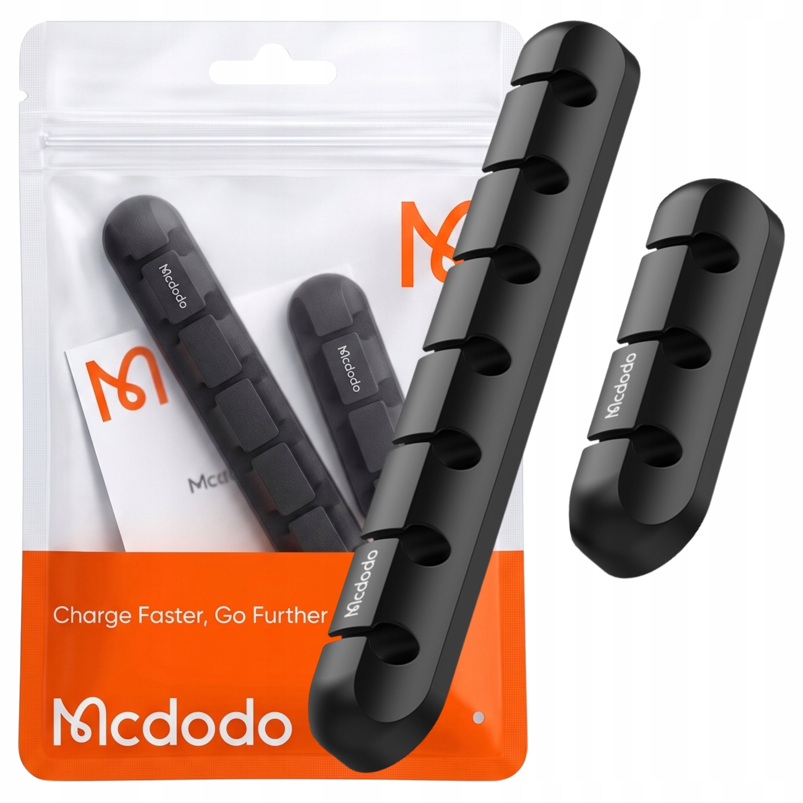 MCDODO CABLE ORGANIZER 2X SELF ADHESIVE DESK HOLDER FOR CAR