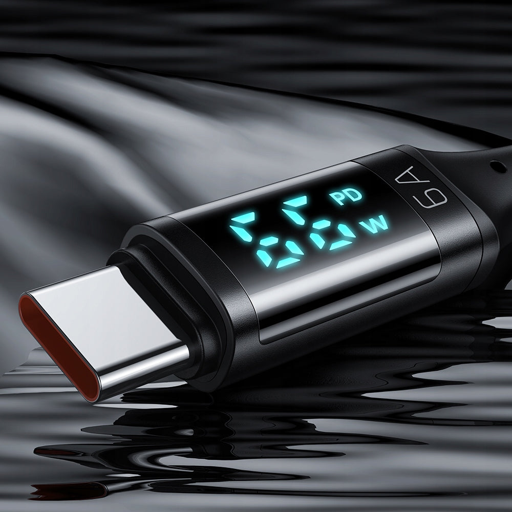 MCDODO CABLE WITH USB-C DISPLAY FAST CHARGING USB TYPE C 5A 66W 1M Brand McDodo