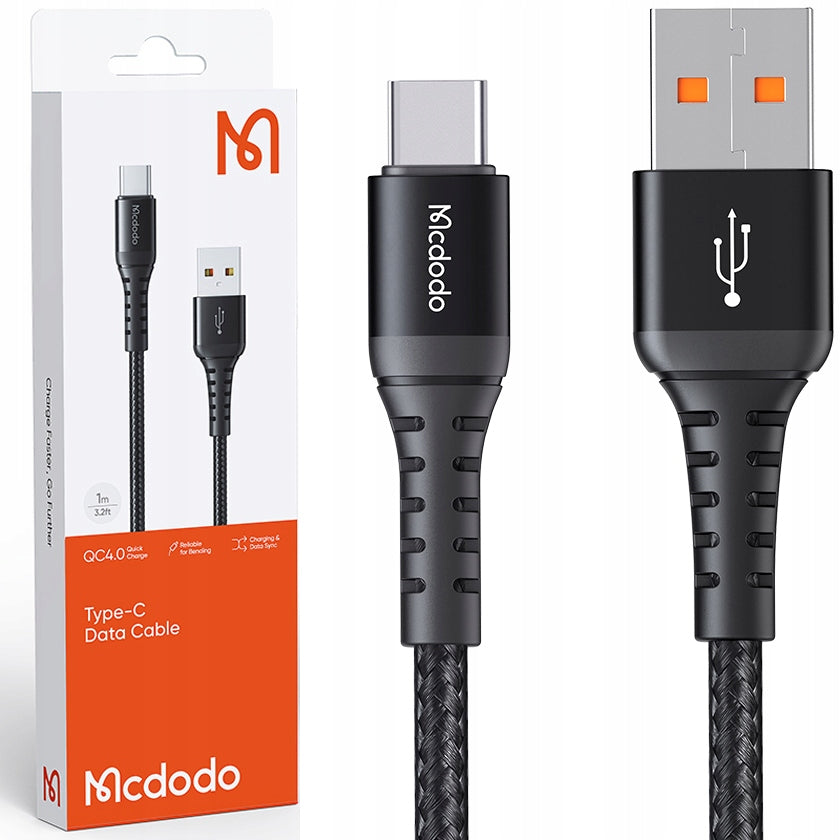 MCDODO USB-C CABLE USB FAST CHARGING USB CABLE TYPE C QC 4.0 1M