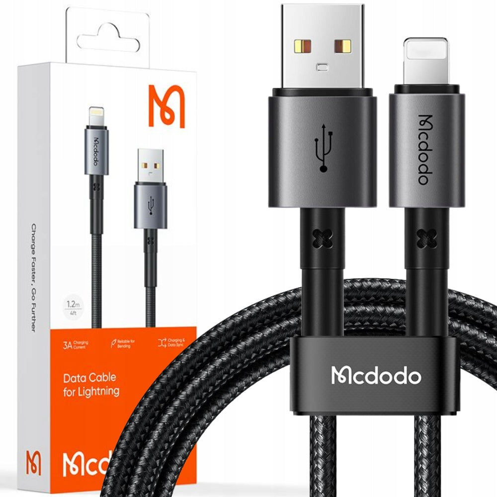 MCDODO USB LIGHTNING FAST CHARGING CABLE 36W 2M TO IPHONE 11 12 13 14