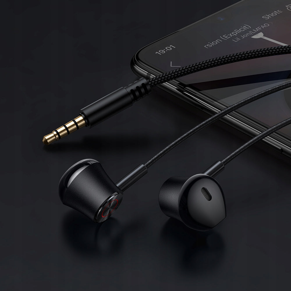 MCDODO WIRED EARBUDS FOR PHONE WITH MINI JACK MICROPHONE Packaging status original
