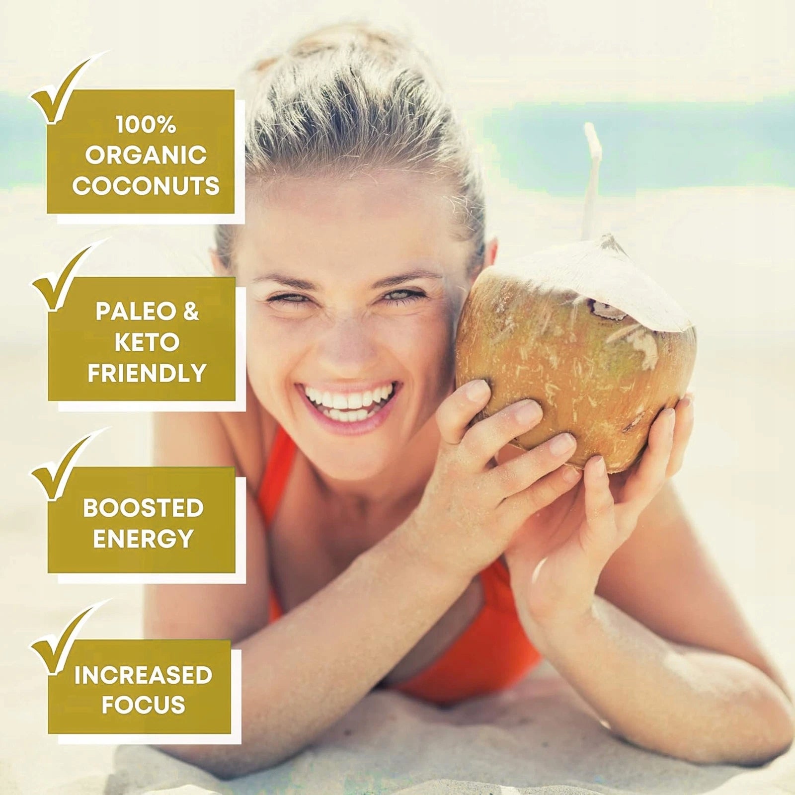 MCT 3000 mg oil – from organic coconuts (C8, C10) – Weight loss support Expiration date at least 1 year from the date of purchase