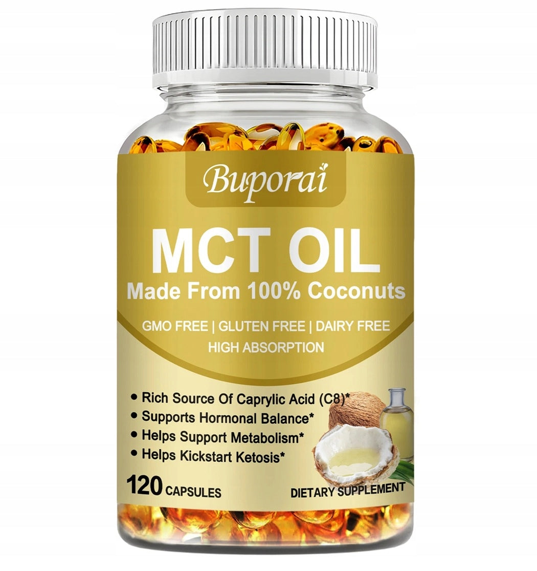 MCT 3000 mg oil – from organic coconuts (C8, C10) – Weight loss support