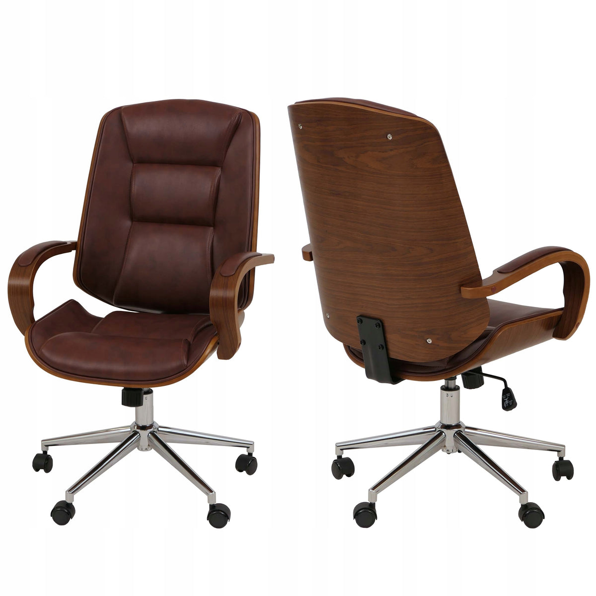 MCW brown swivel chair Furniture depth 74 cm