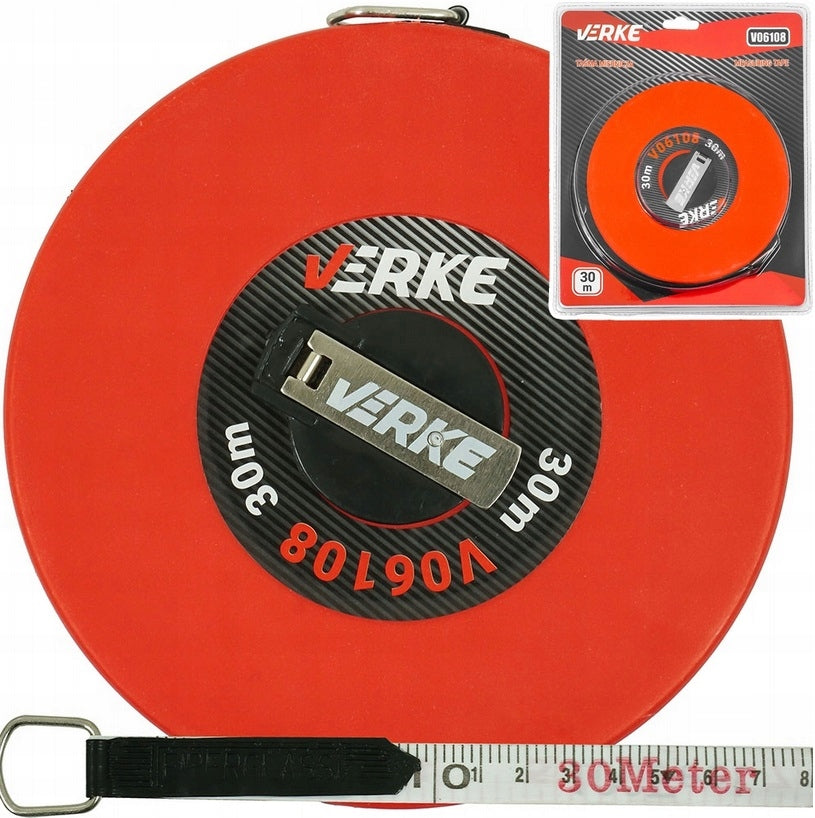 MEASURE FIBERGLASS MEASURING TAPE METER ROLLED MEASURE 50mb