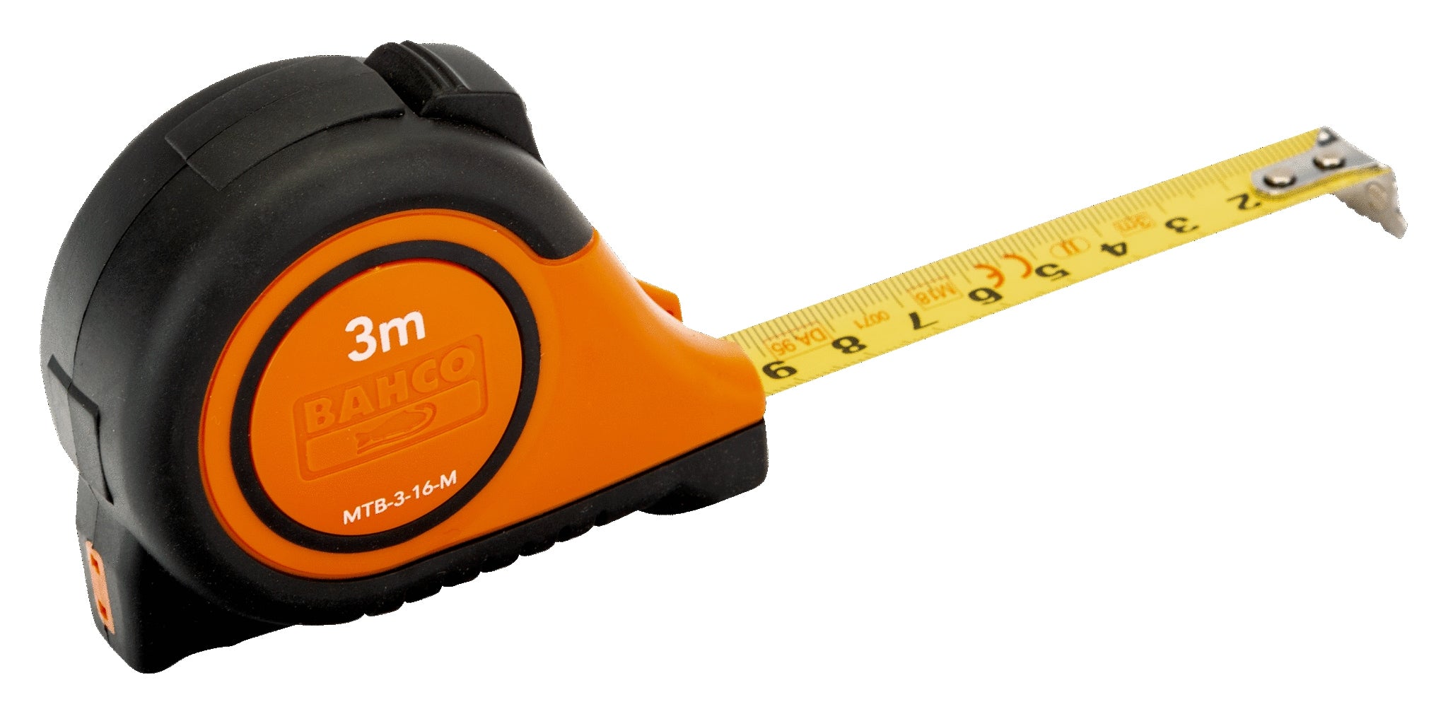 MEASURE ROLLED MEASURING CUP TAPE 5M BAHCO SWEDEN MTB-5-25 RUBBERIZED Brand Bahco