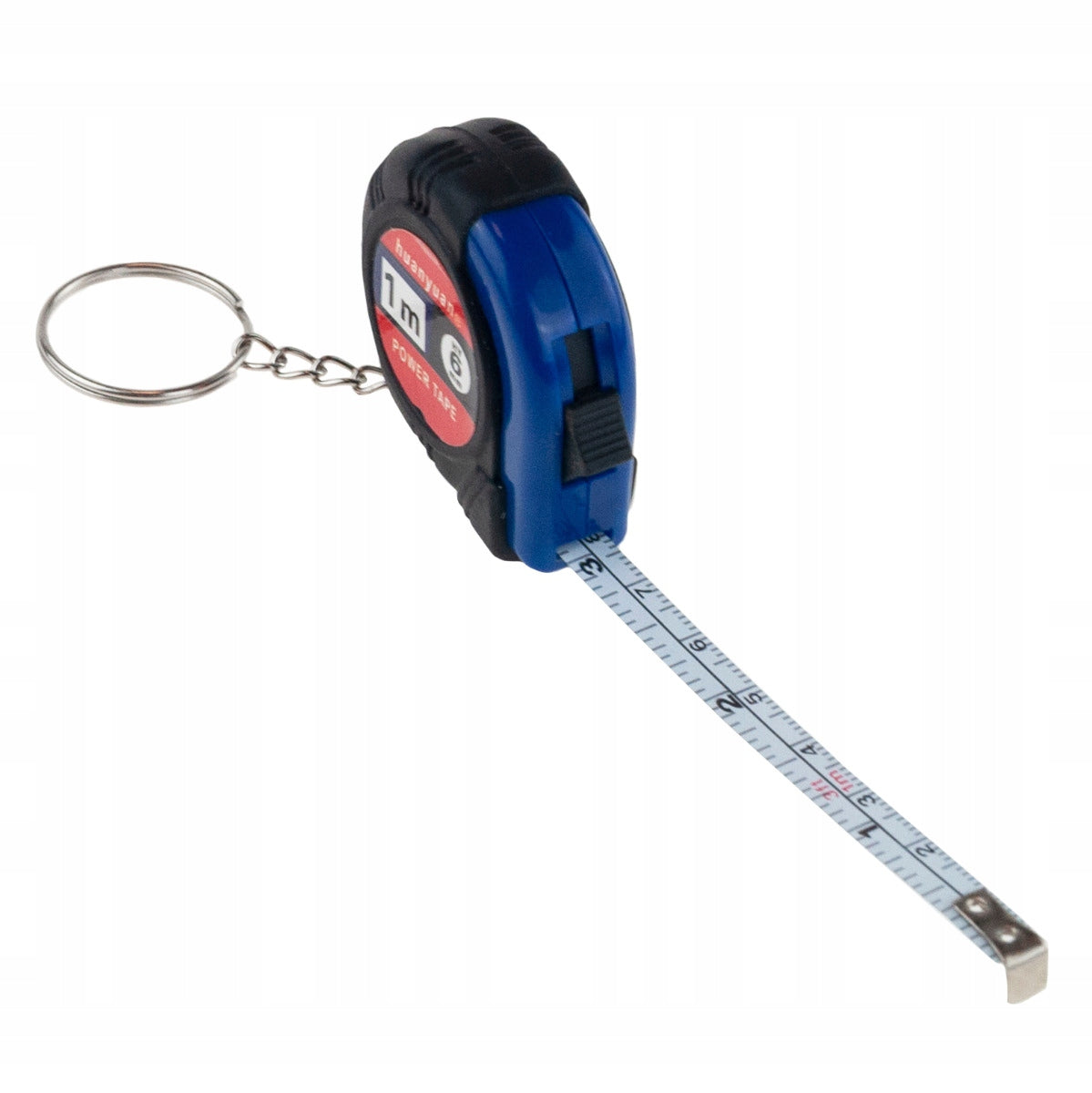 MEASUREMENT KEYRING KEY RING MEASURING MEASUREMENT 1m 100cm MEASURING GADGET Length 1 m