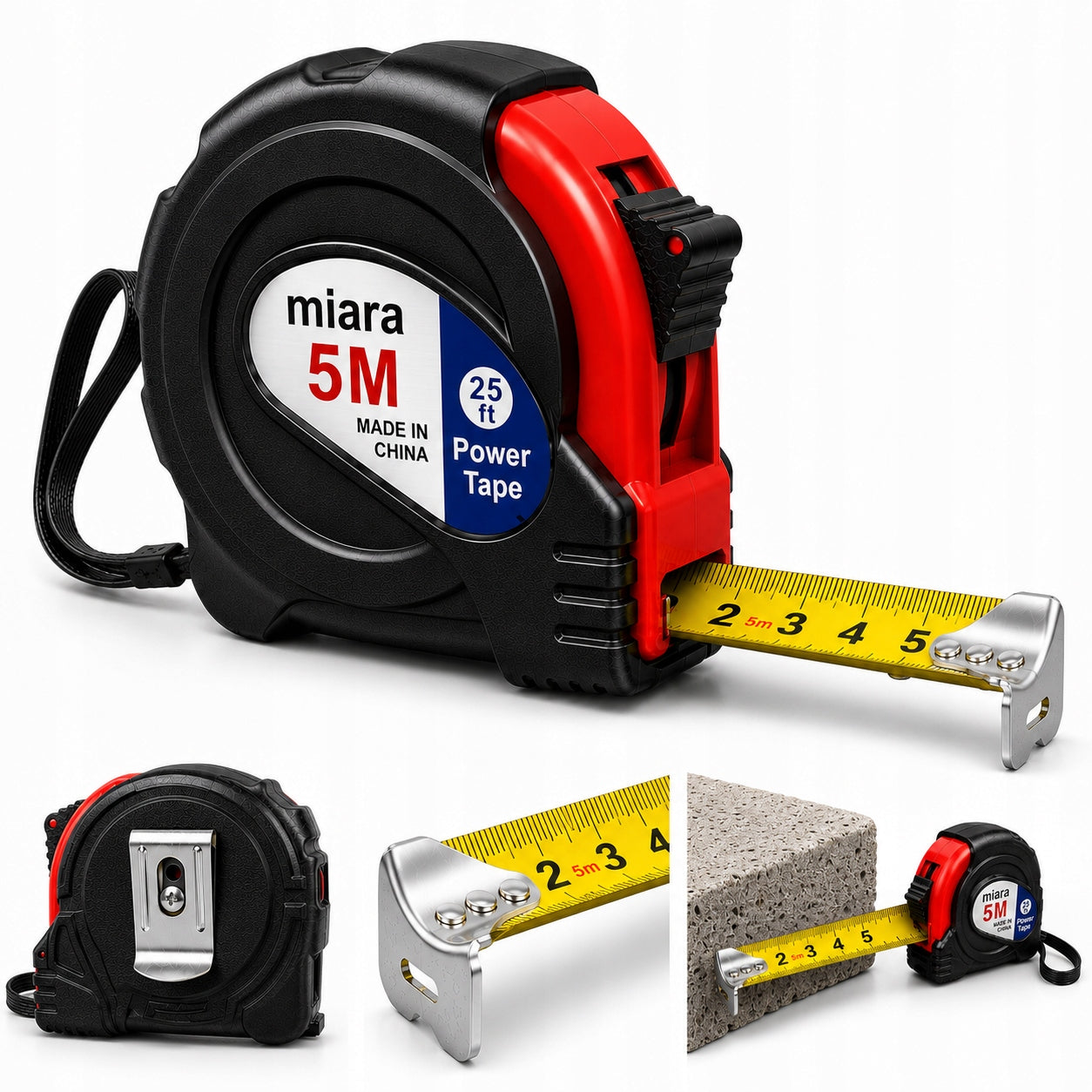 MEASURING CUP 5M MEASURE ROLLED LOCK METER AUTOMATIC CONSTRUCTION MEASURE LOCK