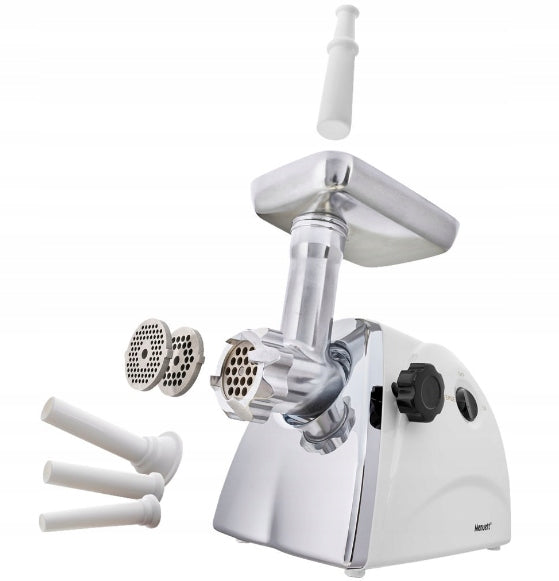 MEAT GRINDER BRIGHT 800W + ACCESSORIES DURABLE AND ROBUST Power rating 800 W