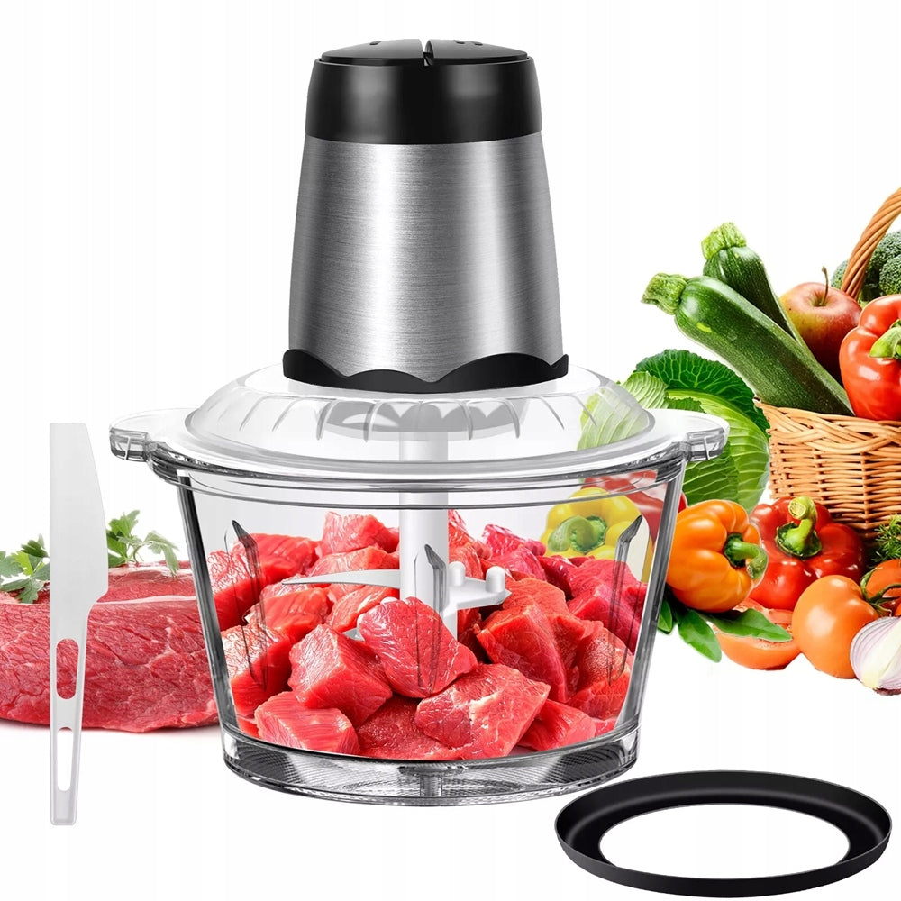 MEAT GRINDER MULTIFUNCTIONAL TRANSPARENT SET 1.6L 300W STRONG Brand no brand