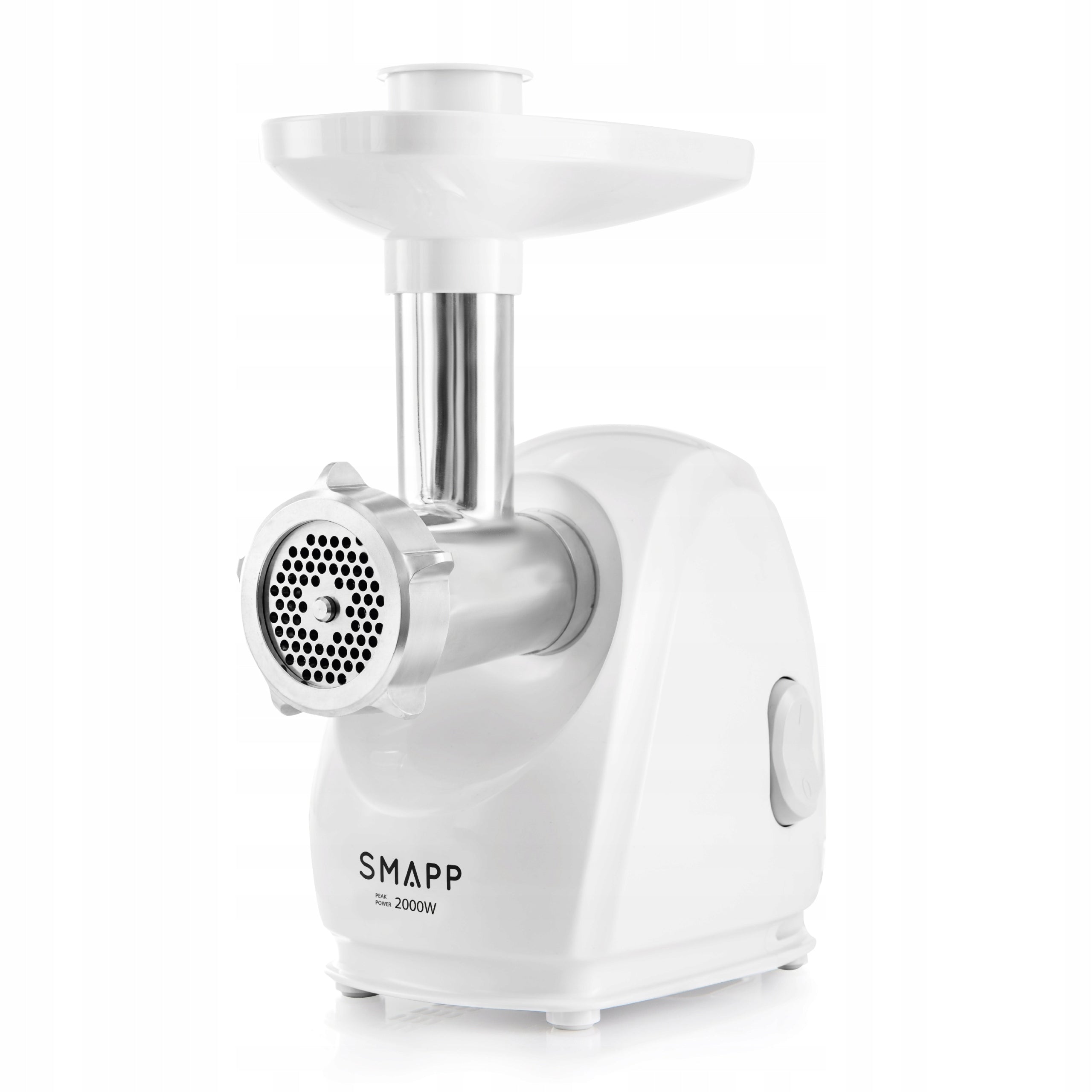 MEAT GRINDER SMAPP 489.81 2000W +SLICER 4 DRUMS POLISH PRODUCT Brand SMAPP