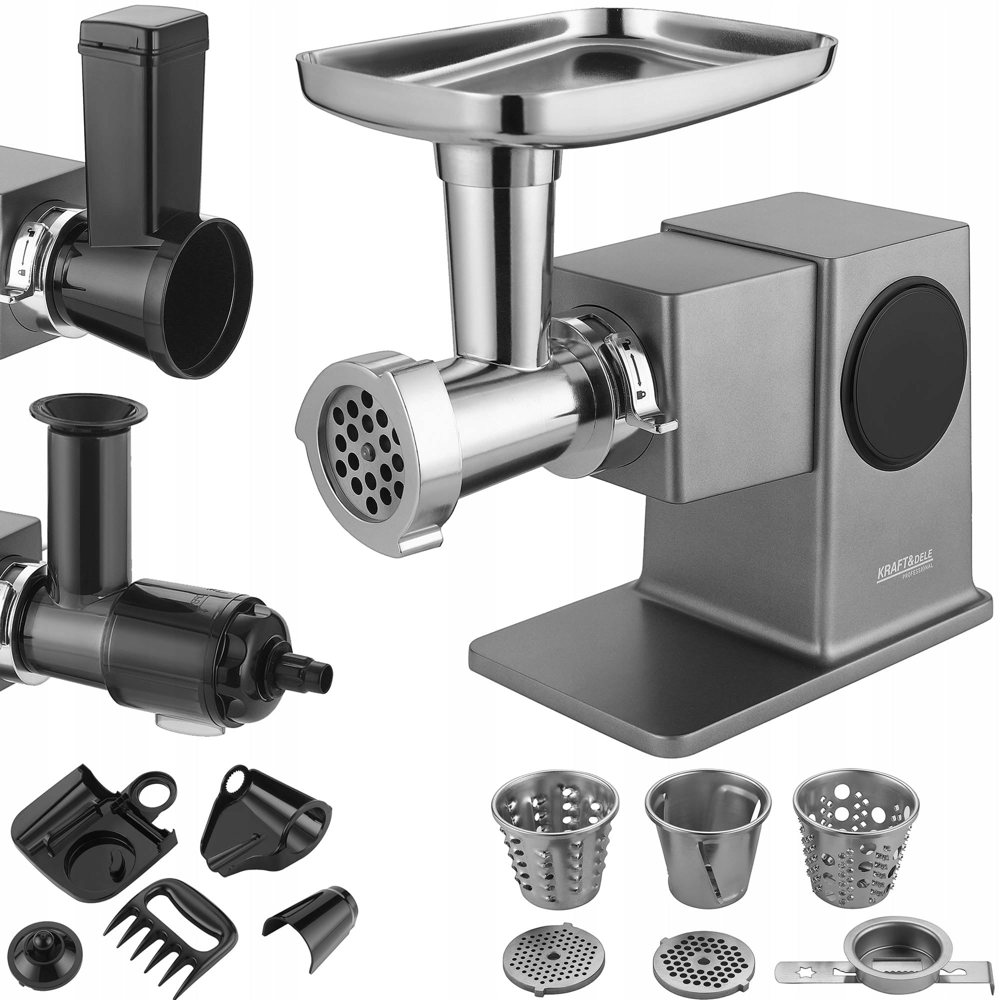 MEAT GRINDER STRONG 4KG/MIN 2500W KRAFT&DELE KD4148