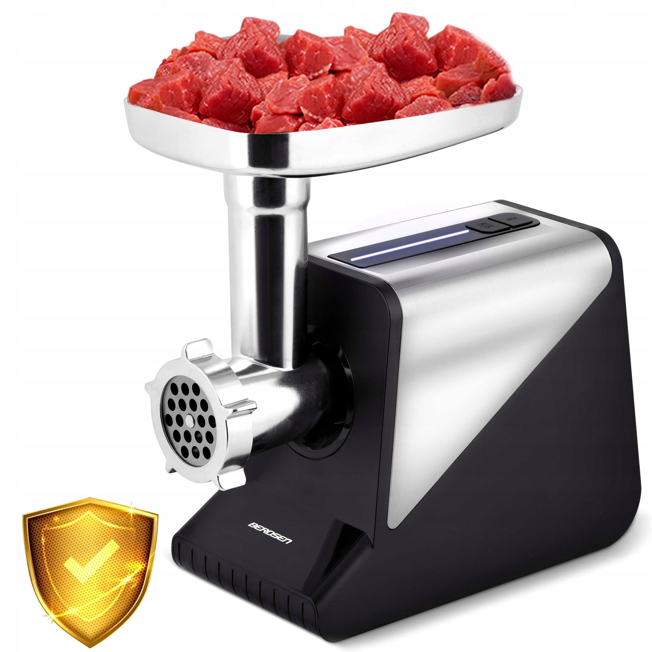 MEAT GRINDER VEGETABLE SHREDDER STRONG SHREDDER Power rating 2000 W