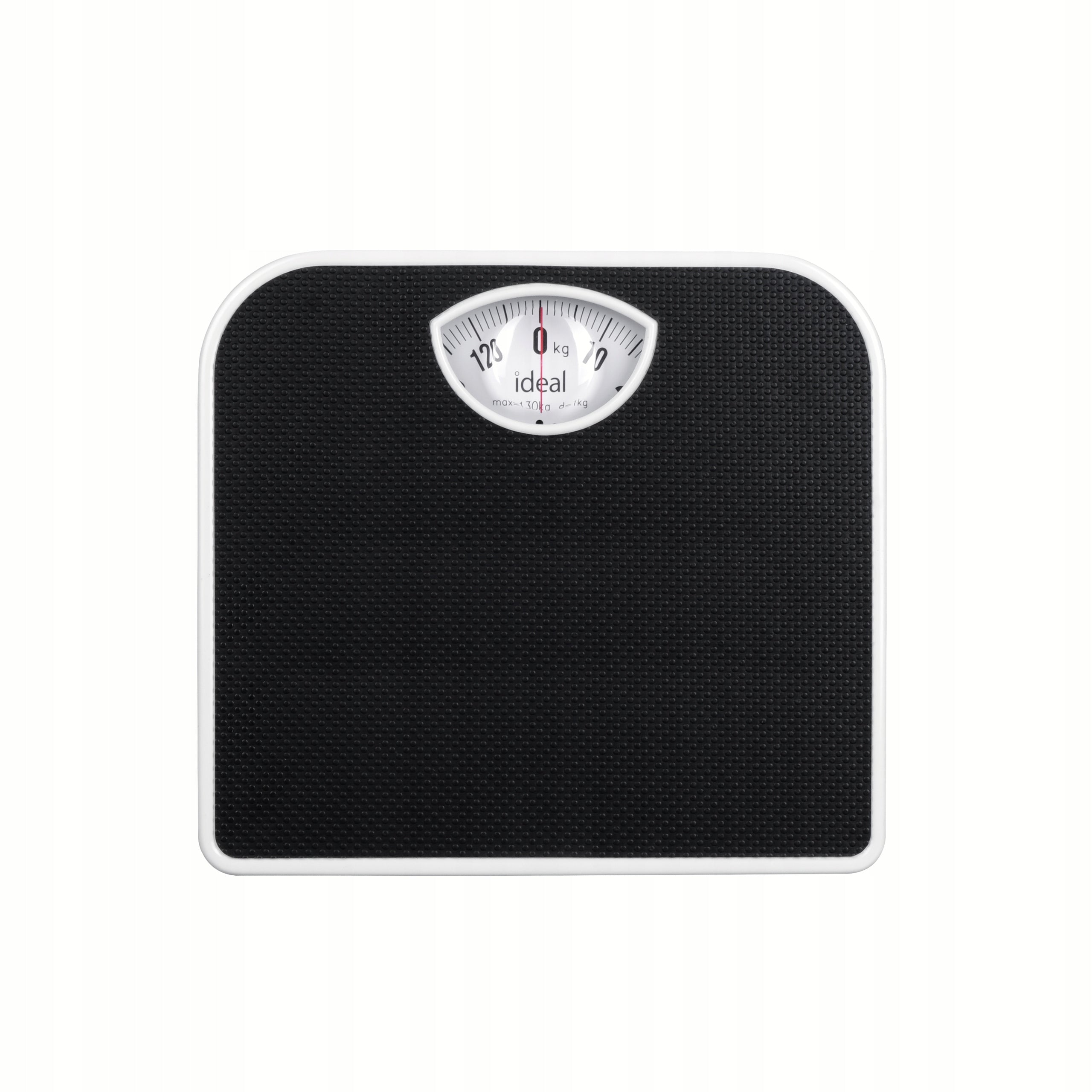 MECHANICAL BATHROOM SCALE CLASSIC ANALOGUE UP TO 130KG IZ9201 BLACK EAN (GTIN) 5908277388300