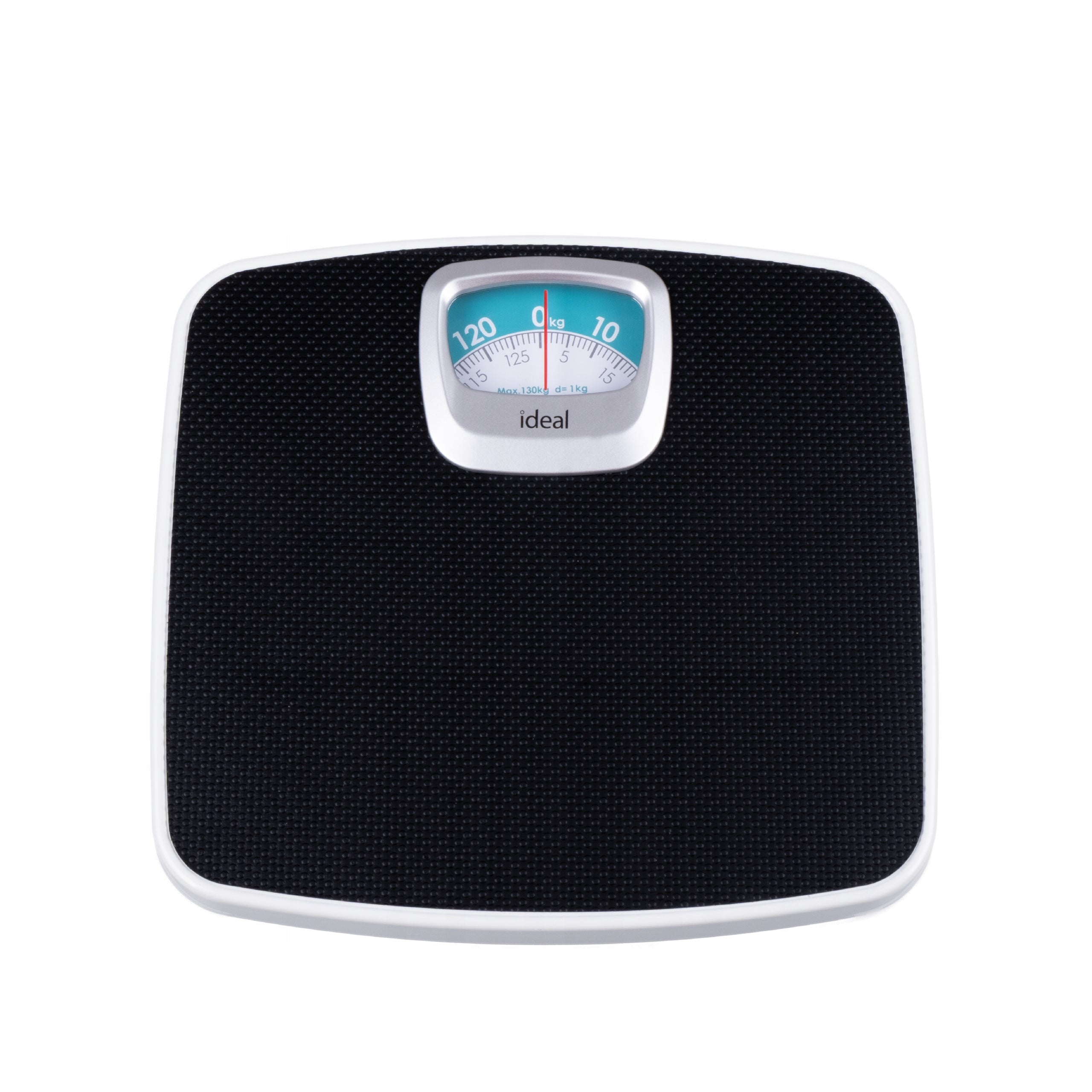 MECHANICAL BATHROOM SCALE CLASSIC ANALOGUE UP TO 130KG IZ9202 BLACK