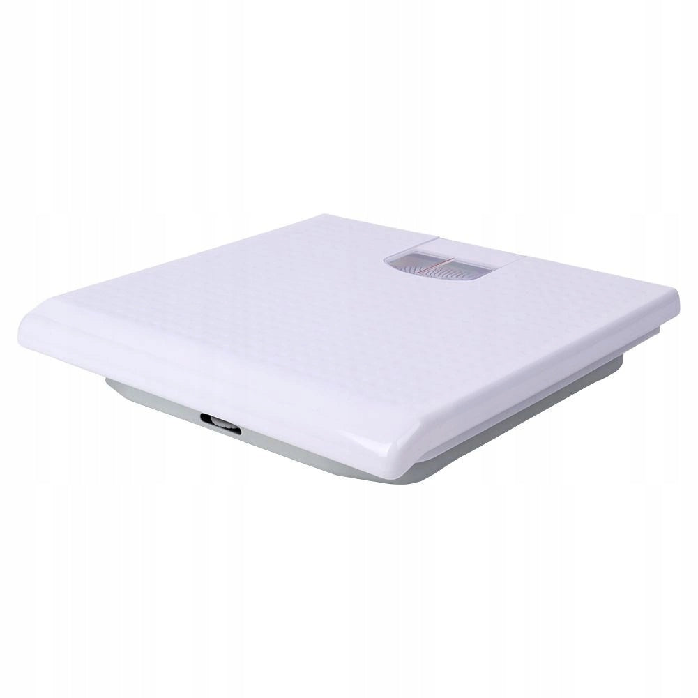 MECHANICAL BATHROOM SCALE UP TO 120KG WHITE ORION Batteries included no