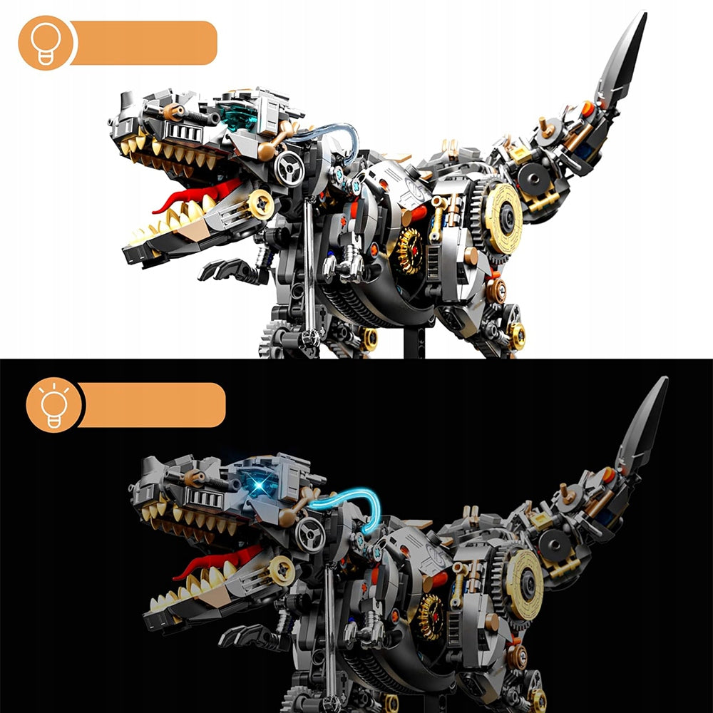 MECHANICAL TYRANNOSAURUS DINOSAUR BUILDING BLOCKS FOR Manufacturer code 9858484187