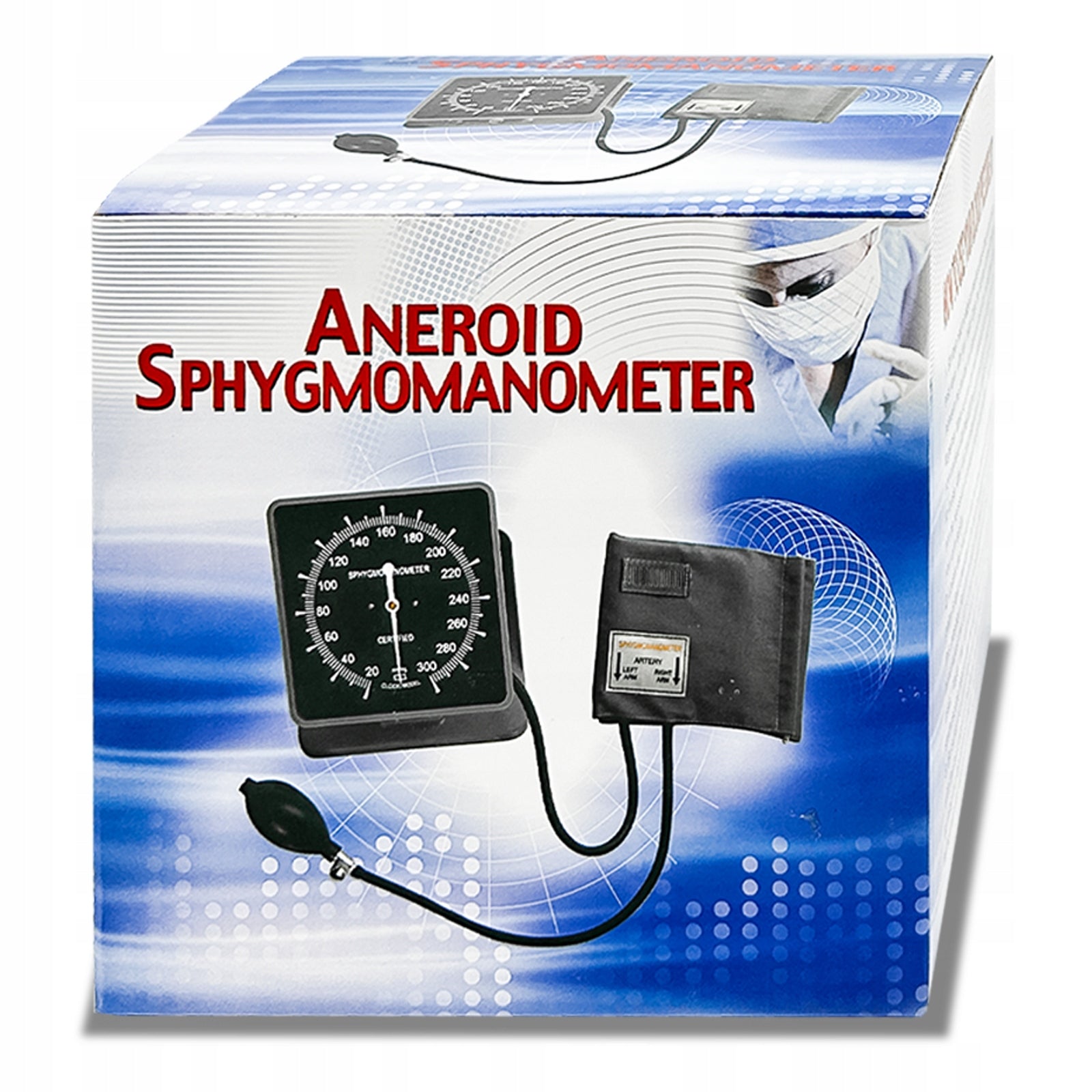 MECHANICAL WALL BLOOD PRESSURE MONITOR WITH LARGE Pressure Gauge SOHO130 Manufacturer code WENZHOU.C.130