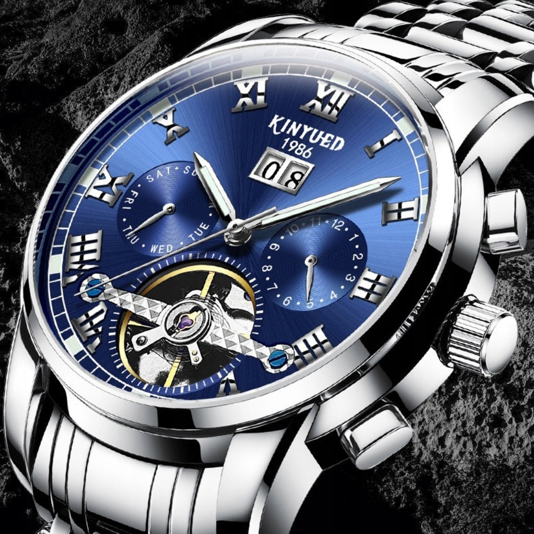 MECHANICAL WATCH MEN'S AUTOMATIC LUXURY DATE + BOX Brand no brand
