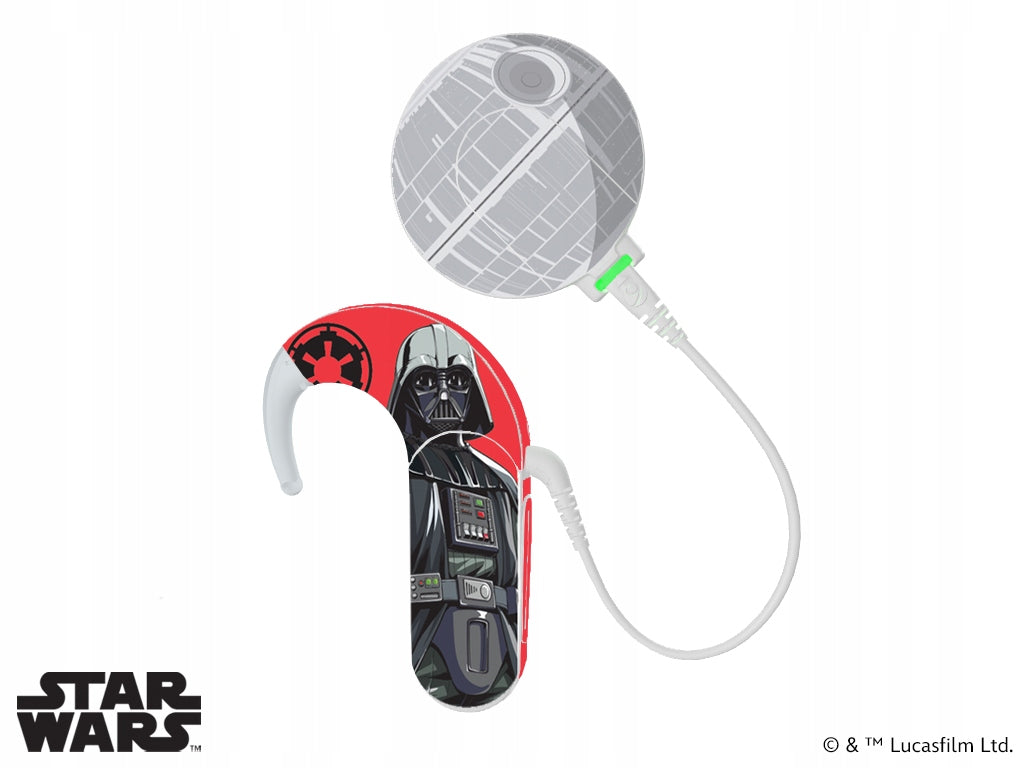 MED-EL Sonnet 1/2 Speech Processor Skin/Stickers - Star Wars -Darth Vader