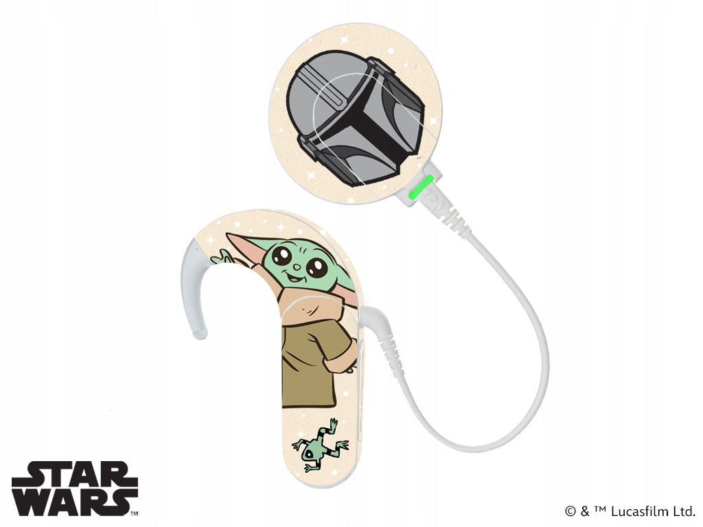 MED-EL Sonnet 1/2 Speech Processor Skin/Stickers - Star Wars - Grogu
