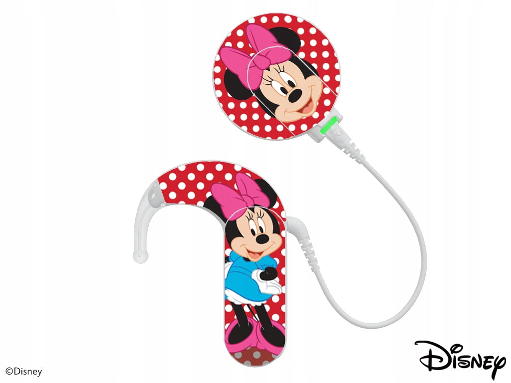 MED-EL Sonnet 3 Speech Processor Skin / Stickers - Disney Minnie