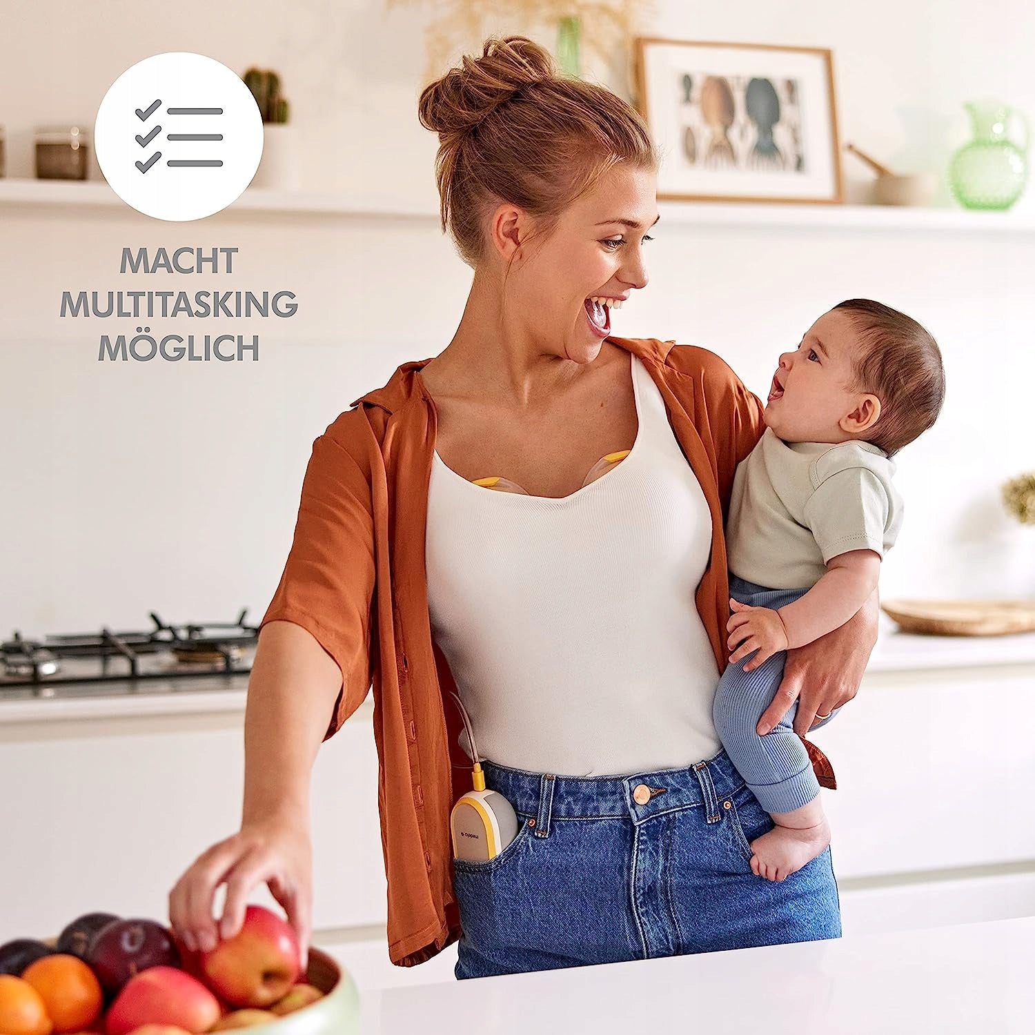 MEDELA Freestyle Flex double breast pump hands-free Brand Medela
