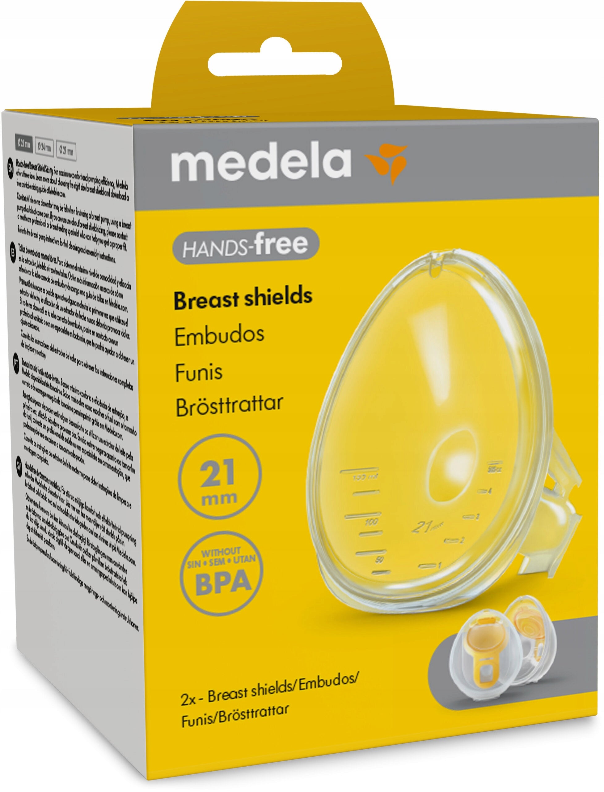 MEDELA funnel Freestyle Flex HANDS-FREE 21mm x1 PIECE