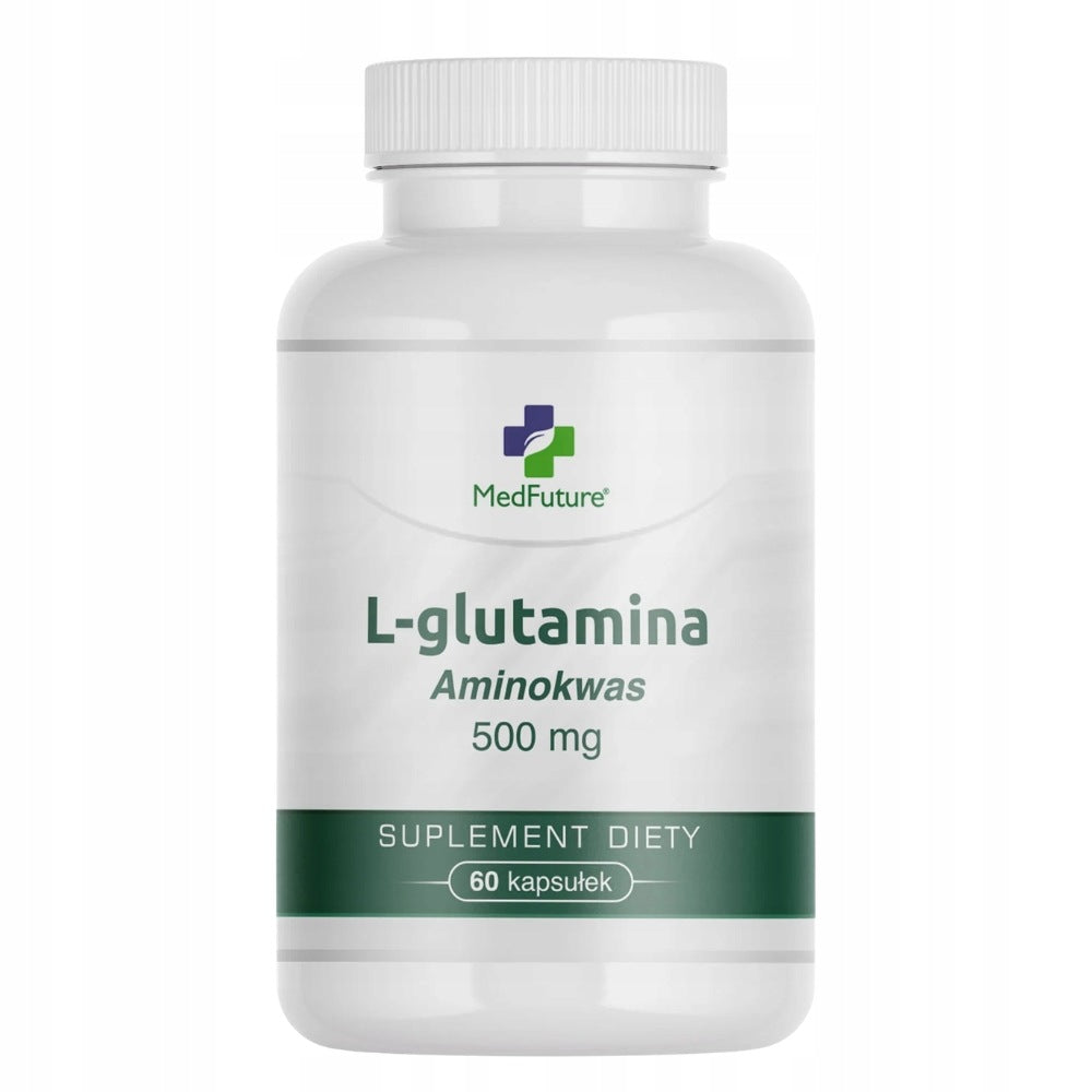 MEDFUTURE L - GLUTAMINE 500 mg 60 kaps RESISTANCE DIGESTIVE SYSTEM